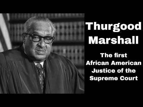 30th August 1967: Thurgood Marshall becomes the first African American Justice of the Supreme Court