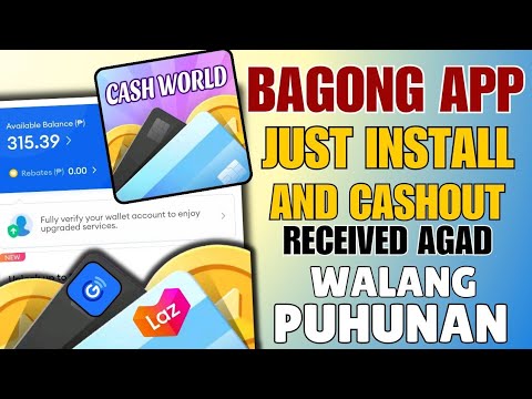 LEGIT EARNING APP 2024||CASH WORLD APP LEGIT|MAG INSTALL PARA KUMITA|CASH WORLD CASHOUT#earningapp