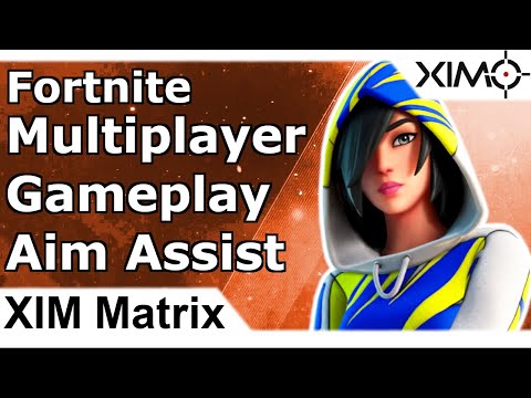 XIM Matrix - Fortnite Gameplay & Aim Assist Showcase Mouse and Keyboard (MnK)