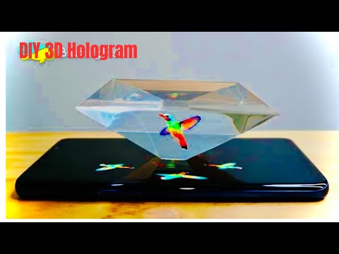 3D Hologram Making #shortsideas #diy #new