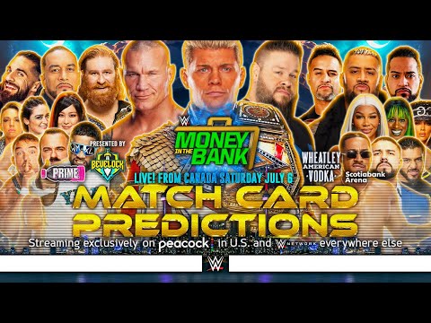 WWE Money in the Bank 2024 - Card Predictions [v2]