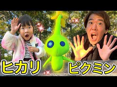 【寸劇】伝説のヒカリピクミンを森の中で探し出そう☆