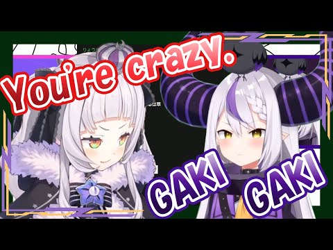 Shion and Laplus impersonating each other.[ENG SUB/hololive]