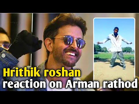 Hrithik roshan reaction on arman rathod | Arman rathod all celebrities duets | tiktok viral videos