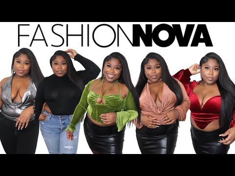 😍 Try on Haul after Breast Reduction | Fashion Nova