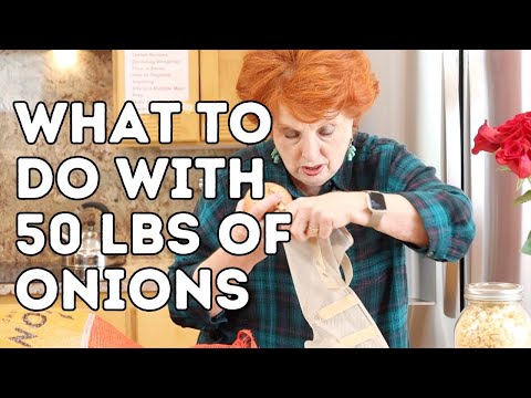 What To Do with 50 lbs of Onions