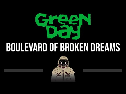 Green Day • Boulevard Of Broken Dreams (CC) (Upgraded Video) 🎤 [Karaoke] [Instrumental Lyrics]