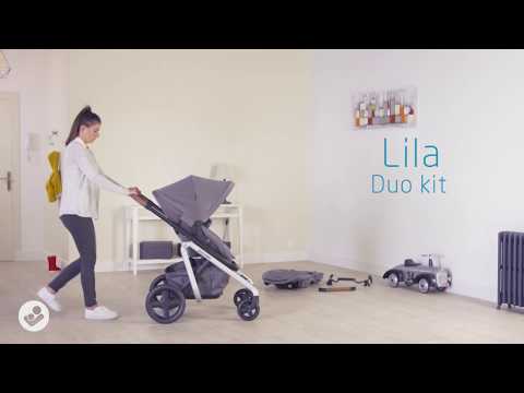 Maxi-Cosi I Lila pushchair I How to convert from a single to a double