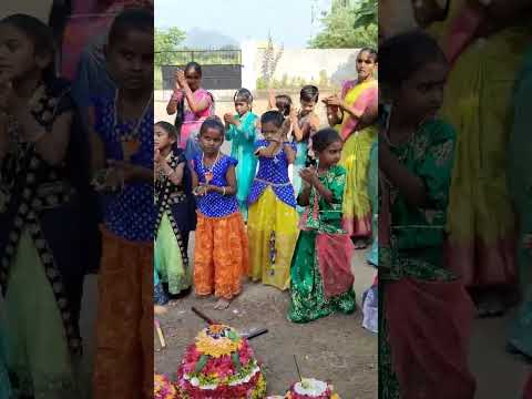 ఎంగిలి  పూల బతుకమ్మ శుభాకాంక్షలు  #school #2023 #dance