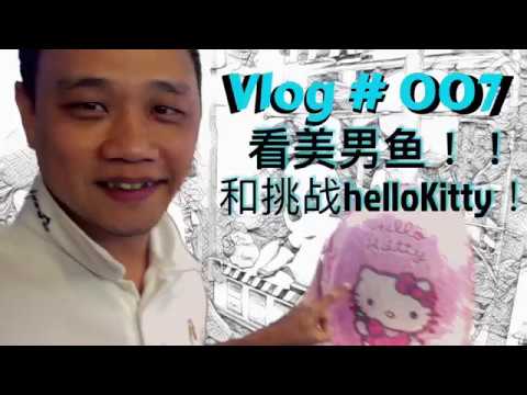 看美男鱼【挑战Hello Kitty】Vlog #007