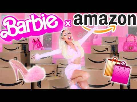 HUGE ALL PINK  AMAZON HAUL! *because Barbie, duh*