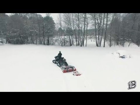 Ski Track Maker / Trail Groomer ( ATV & UTV Accessories )