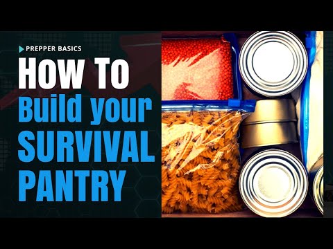 Newbie Prepping Skills: Building a Survival Pantry