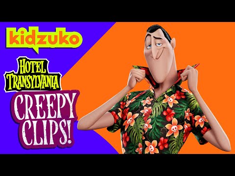 🧛‍♂️ Count Dracula Shows Off His Best Dance Moves! | Hotel Transylvania 3 | Halloween | @Kidzuko