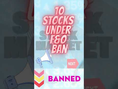 Stocks under f&o ban list || futures and options banned shares || banned stocks ||