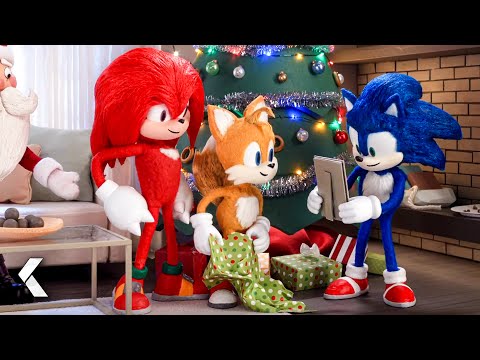 Sonic Meets Santa Clause - SONIC THE HEDGEHOG 3 Short Film (2024)