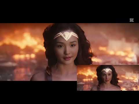 Face-Swapping with Wonder Woman Using AI!  Amazing Transformation!