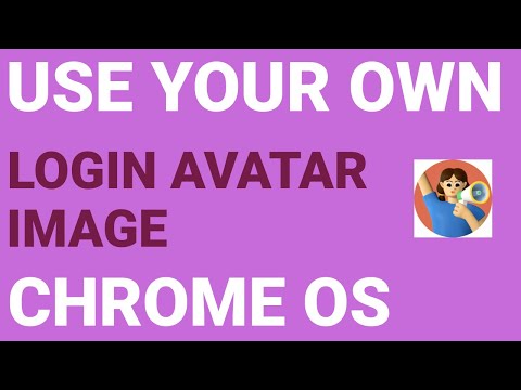 How to add your own image for your Chrome OS login avatar