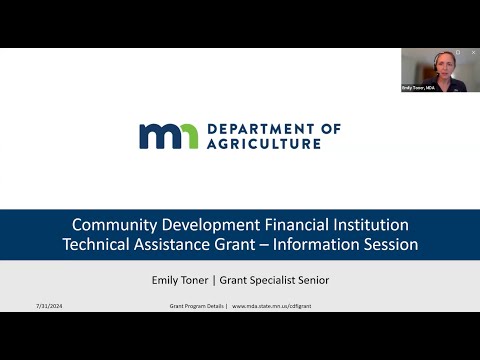 CDFI Technical Assistance Grant Info Session