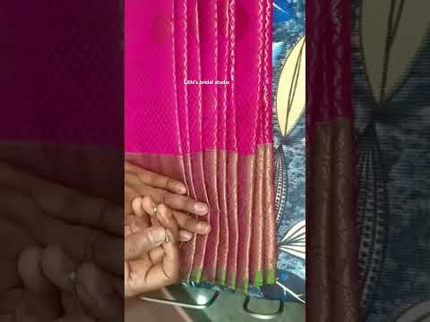 Tips for saree pre-pleating  #shorts #youtubeshorts