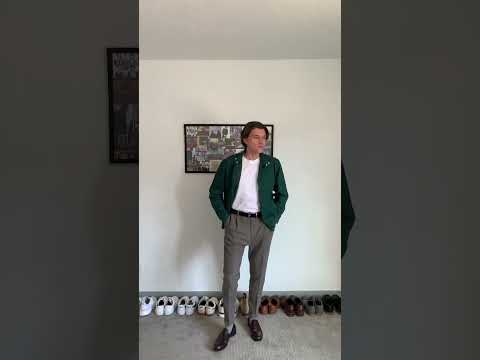 How to Style a  🟢🧥 Green Jacket | Fall Style #menstyle #mensclothing #autumnfashion