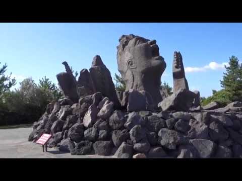 鹿兒島縣櫻島赤水展望廣場叫びの肖像