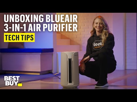 Unboxing the Blueair ComfortPure 3-in-1 T10i Air Purifier – Tech Tips from Best Buy