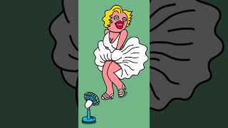 [Independent animation] Marilyn Monroe 💋 #shorts #animation #anime #original