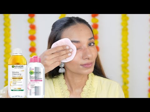 How to Clean Up Your Skin of All Festive Makeup? Garnier Micellar Water Review