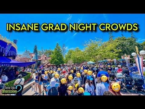 INSANE Grad Night Crowds & Quick Updates from Disneyland!