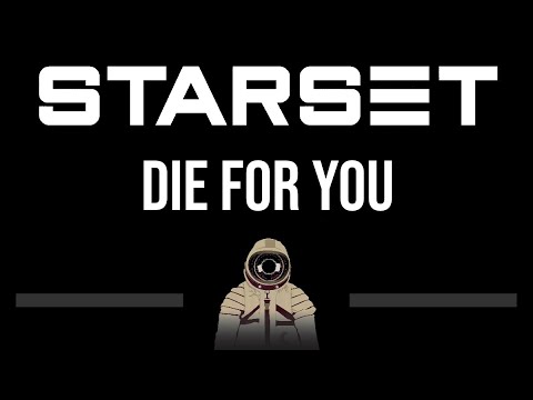 Starset • Die For You (CC) (Upgraded Video) 🎤 [Karaoke] [Instrumental Lyrics]