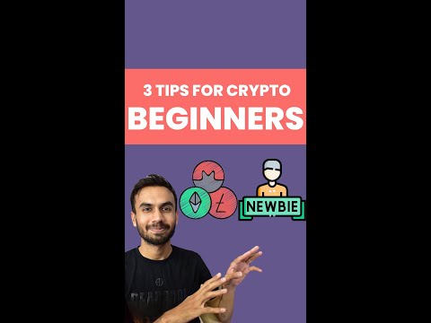 3 Tips for Crypto Beginners #shorts