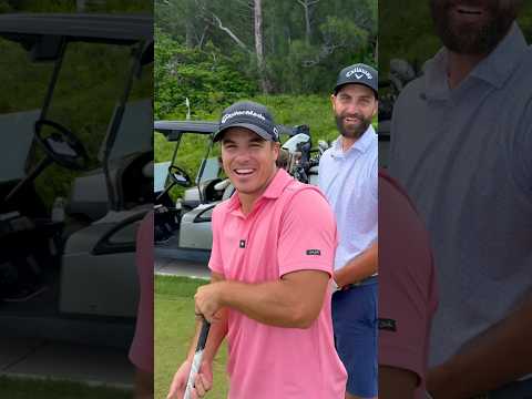 Which Youtube Golfer Can Hit The Shortest Top? #golf #shorts