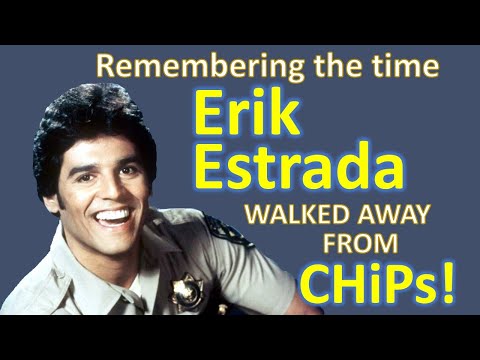 Remembering the time Erik Estrada WALKED AWAY from CHiPS!