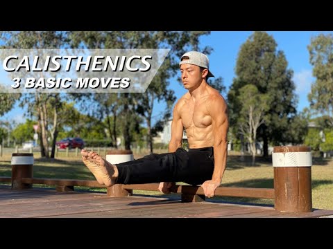 自重トレーニング【CALISTHENICS】の始め方！３つの基礎的な動き。