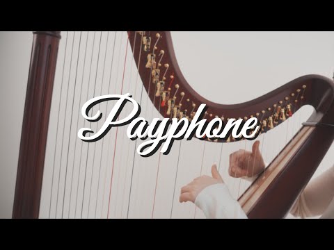 Payphone - Maroon 5 - Harp Cover With Sheet Music