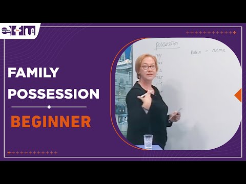 Let's Start English 41 - Lesson 7 / Family Possession | Beginner Levels