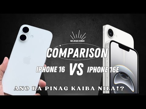 IPHONE 16e VS IPHONE 16: Ano ba pinag kaiba nila? Totoo ba mas maganda daw ang Iphone 16e?!