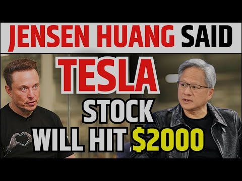 Jensen Hunag Said Tesla Willl Hit $2000 | TSLA Stock Latest news