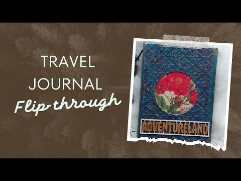 My Travel Journal tour ✨️ flip-through video #traveljournalflipthrough