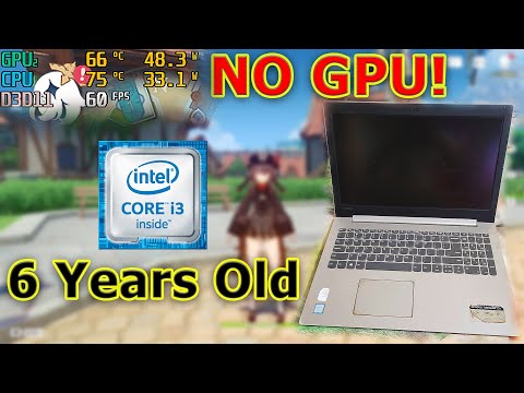 Genshin Impact in a 6 Years Old Laptop (SHOCKING PERFORMANCE)