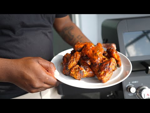 Grilled GARLIC BUFFALO WINGS | Monument Grills New Mesa Review