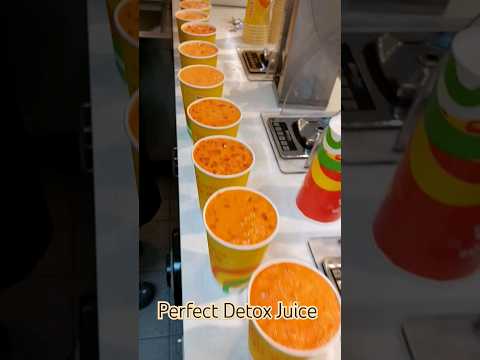 Make a perfect Detox Juice  #detox #juice #youtubeshorts