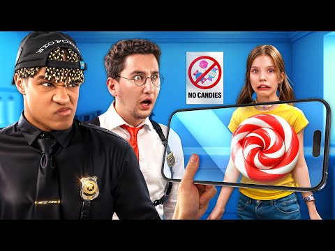 KID in Jail! Jock Cop vs Nerd Cop! Cool Hacks: Stupid vs Smart! Good and Bad in Jail!