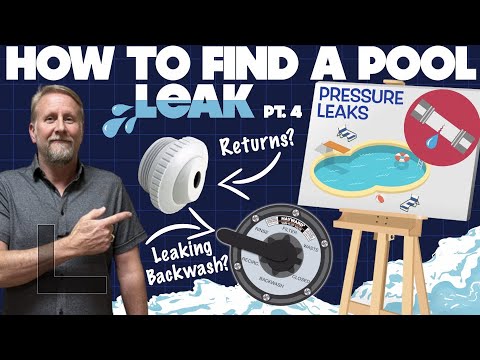 How to Find a Pool Leak Like a PRO! (pt. 4) | Pressure Leaks