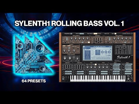 Sylenth1 Rolling Bass Vol. 1 (64 Presets) Trance, Techno, Psy, Darkwave | Revealed