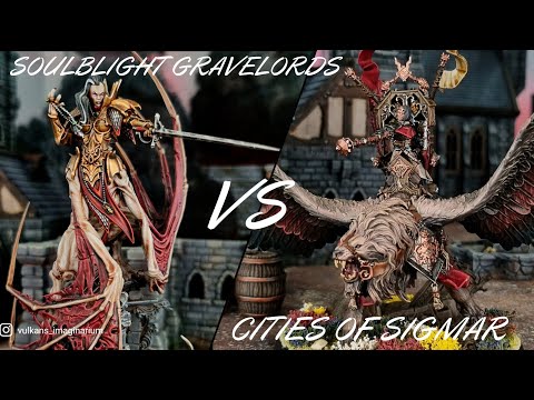 Revenge! Soulblight Gravelords Vs Cities of Sigmar. Road to 4th edition. Age of Sigmar Battle Report