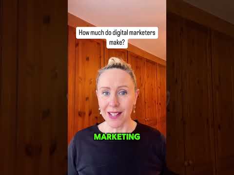 How much do digital marketers make? ￼