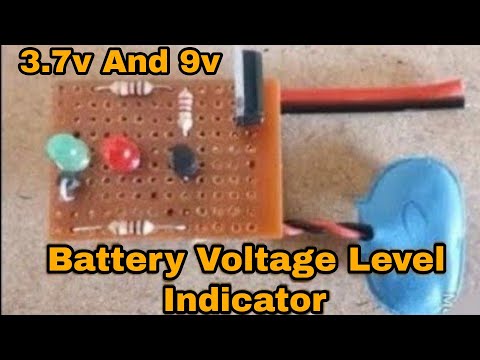 How to make a 3.7v battery  charger  with full indicator at home|| By Technical Tushar.