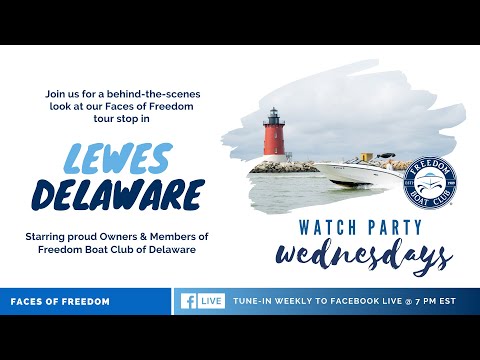 Freedom Social | Watch Party Wednesday | Faces of Freedom Delaware